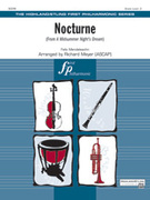 Cover icon of Nocturne sheet music for full orchestra (full score) by Felix Mendelssohn-Bartholdy, Felix Mendelssohn-Bartholdy and Richard Meyer, classical score, easy skill level
