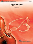 Cover icon of Calypso Capers (COMPLETE) sheet music for string orchestra by Elliot Del Borgo, beginner skill level