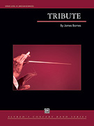 Cover icon of Tribute (COMPLETE) sheet music for concert band by James Barnes, intermediate/advanced skill level