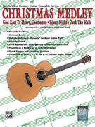 Cover icon of 21st Century Guitar Ensemble Series: Christmas Medley (COMPLETE) sheet music for guitar solo by Anonymous, Louis Martinez and Aaron Stang, intermediate skill level