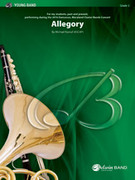 Cover icon of Allegory sheet music for concert band (full score) by Michael Kamuf, intermediate skill level