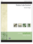 Cover icon of Timber Lake Festival sheet music for concert band (full score) by Steve Hodges, intermediate skill level