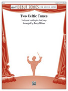 Cover icon of Two Celtic Tunes (COMPLETE) sheet music for concert band by Anonymous and Barry Milner, intermediate skill level