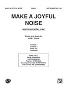 Cover icon of Make a Joyful Noise sheet music for choir (full score) by Kirby Shaw, intermediate skill level