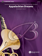Cover icon of Appalachian Dreams sheet music for concert band (full score) by Roland Barrett, intermediate skill level