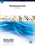 Cover icon of Renaissance Fair sheet music for concert band (full score) by Robert Sheldon, intermediate skill level