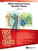 Cover icon of When Johnny Comes Struttin' Home (COMPLETE) sheet music for jazz band by Anonymous and Rick Hirsch, intermediate skill level
