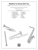 Cover icon of Rhythm Is Gonna Get You (COMPLETE) sheet music for band or orchestra by Gloria Estefan and Eric Van Cleave, easy/intermediate skill level