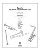 Cover icon of Equality (COMPLETE) sheet music for band or orchestra by Mark Hayes, easy/intermediate skill level