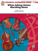 Cover icon of When Johnny Comes Marching Home sheet music for string orchestra (full score) by Anonymous and Sandra Dackow, intermediate skill level