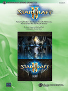 Cover icon of StarCraft II sheet music for string orchestra (full score) by Jason Hayes, intermediate skill level