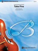 Cover icon of Take Five (COMPLETE) sheet music for string orchestra by Paul Desmond and Dave Brubeck, intermediate skill level