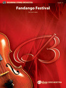 Cover icon of Fandango Festival (COMPLETE) sheet music for string orchestra by Victor Lpez, intermediate skill level