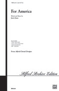 Cover icon of For America sheet music for choir (2-Part) by Jerry Estes, intermediate skill level