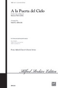 Cover icon of A La Puerta Del Cielo sheet music for choir (3-Part Mixed) by Anonymous, intermediate skill level