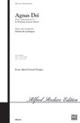 Cover icon of Agnus Dei (from Missa Brevis in G) sheet music for choir (SATB: soprano, alto, tenor, bass) by Wolfgang Amadeus Mozart and Patrick Liebergen, intermediate skill level