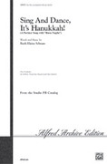 Cover icon of Sing and Dance, It's Hanukkah! sheet music for choir (2-Part) by Ruth Elaine Schram, intermediate skill level