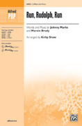 Cover icon of Run, Rudolph, Run sheet music for choir (2-Part) by Johnny Marks and Kirby Shaw, intermediate skill level