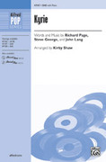 Cover icon of Kyrie sheet music for choir (SAB: soprano, alto, bass) by Richard Page, Steve George, Jonny Lang and Kirby Shaw, intermediate skill level