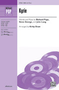 Cover icon of Kyrie sheet music for choir (SSA: soprano, alto) by Richard Page, Steve George, Jonny Lang and Kirby Shaw, intermediate skill level