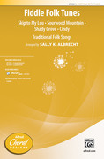 Cover icon of Fiddle Folk Tunes sheet music for choir (2-Part) by Anonymous and Sally Albrecht, intermediate skill level