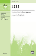 Cover icon of 1, 2, 3, 4 sheet music for choir (TB: tenor, bass) by Tom Higgenson, intermediate skill level