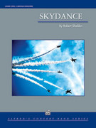 Cover icon of Skydance sheet music for concert band (full score) by Robert Sheldon, intermediate skill level