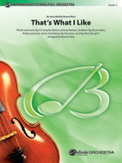 Cover icon of That's What I Like sheet music for full orchestra (full score) by Chris Brown, Chris Brown, Bruno Mars and Philip Lawrence, intermediate skill level