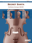 Cover icon of Secret Santa sheet music for string orchestra (full score) by Kathryn Griesinger, intermediate skill level