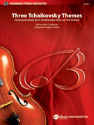 Cover icon of Three Tchaikovsky Themes sheet music for string orchestra (full score) by Pyotr Ilyich Tchaikovsky, Pyotr Ilyich Tchaikovsky and Douglas E. Wagner, classical score, intermediate skill level
