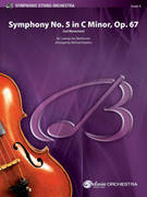 Cover icon of Symphony No. 5 in C Minor, Op. 67 sheet music for string orchestra (full score) by Ludwig van Beethoven, classical score, intermediate skill level