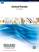 Cover icon of Animal Parade (COMPLETE) sheet music for concert band by Chris M. Bernotas, intermediate skill level