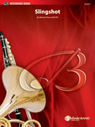 Cover icon of Slingshot (COMPLETE) sheet music for concert band by Michael Story, intermediate skill level