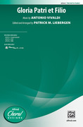 Cover icon of Gloria Patri et Filio sheet music for choir (TBB: tenor, bass) by Antonio Vivaldi and Patrick Liebergen, intermediate skill level