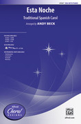 Cover icon of Esta Noche sheet music for choir (SSA: soprano, alto) by Anonymous and Andy Beck, intermediate skill level