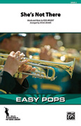 Cover icon of She's Not There (COMPLETE) sheet music for marching band by Rod Argent and The Zombies, intermediate skill level
