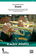Cover icon of Down sheet music for marching band (full score) by Dwayne Carter, Kamaljit Jhooti, Robert Larow, Jeremy Skaller and Jared Cotter, intermediate skill level