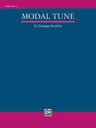 Cover icon of Modal Tune sheet music for concert band (full score) by Giuseppe Bonafine, intermediate skill level