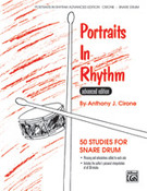 Cover icon of Portraits in Rhythm: Advanced Edition sheet music for percussions by Anthony J. Cirone, intermediate skill level