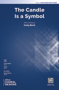 Cover icon of The Candle Is a Symbol sheet music for choir (3-Part Mixed) by Andy Beck, intermediate skill level