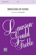 Cover icon of Bringers of Noise sheet music for choir (SA) by Kyle Pederson, intermediate skill level