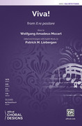 Cover icon of Viva! sheet music for choir (SSA: soprano, alto) by Wolfgang Amadeus Mozart and Patrick Liebergen, intermediate skill level