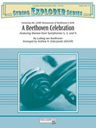 Cover icon of A Beethoven Celebration sheet music for string orchestra (full score) by Ludwig van Beethoven and Andrew Dabczynski, classical score, intermediate skill level
