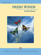 Cover icon of Fresh Winds sheet music for concert band (full score) by Jukka Viitasaari, intermediate skill level