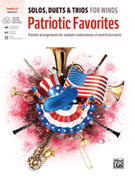 Cover icon of Solos, Duets and Trios for Winds: Patriotic Favorites (Horn in F) sheet music for winds by Anonymous, intermediate skill level