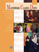 Cover icon of Masterwork Classics Duets, Level 7: A Graded Collection of Piano Duets by Master Composers sheet music for piano four hands by Anonymous, classical score, easy/intermediate skill level