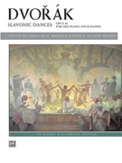 Cover icon of Slavonic Dances, Opus 46 - Piano Duet (1 Piano, 4 Hands) sheet music for piano four hands by Antonn Dvork, classical score, easy/intermediate skill level