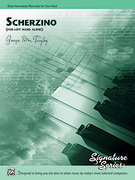 Cover icon of Scherzino (for left hand alone) - Piano Solo sheet music for piano solo by George Peter Tingley, intermediate skill level
