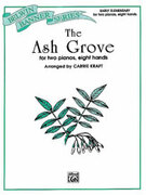 Cover icon of Ash Grove - Piano Quartet (2 Pianos, 8 Hands) sheet music for piano solo by Anonymous, intermediate skill level