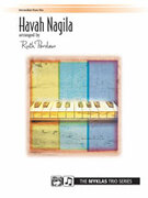 Cover icon of Havah Nagila - Piano Trio (1 Piano, 6 Hands) sheet music for piano solo by Anonymous and Ruth Perdew, intermediate skill level